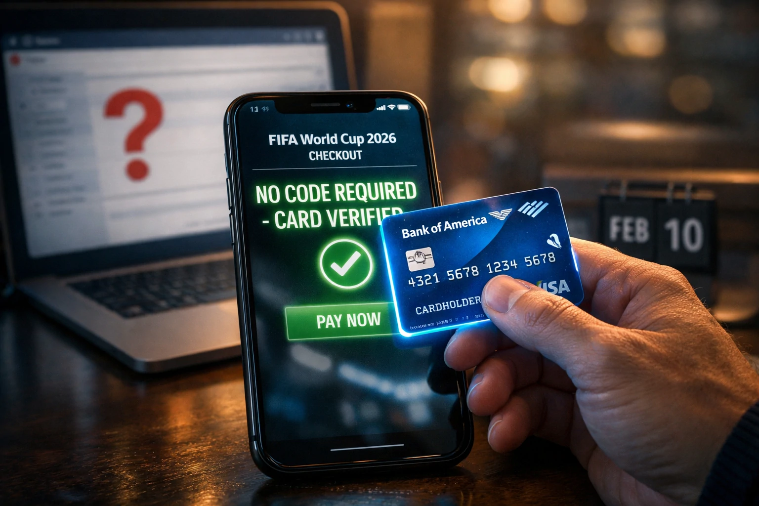 Missing Bank of America Presale Code? FIFA Email Not Received Solution (Feb 10)