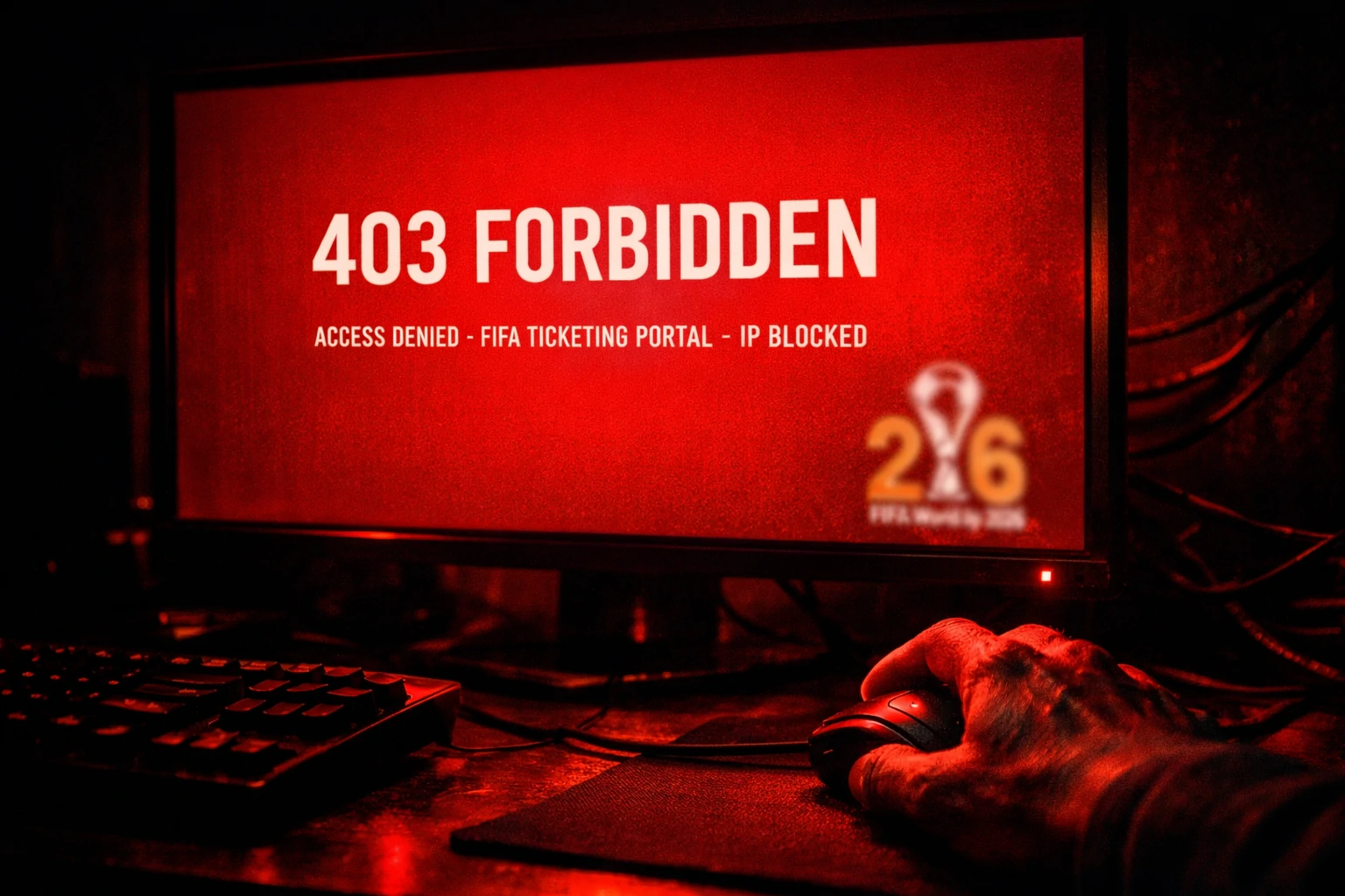 Warning: Stop Refreshing! Avoid FIFA 403 Forbidden Error Before Presale