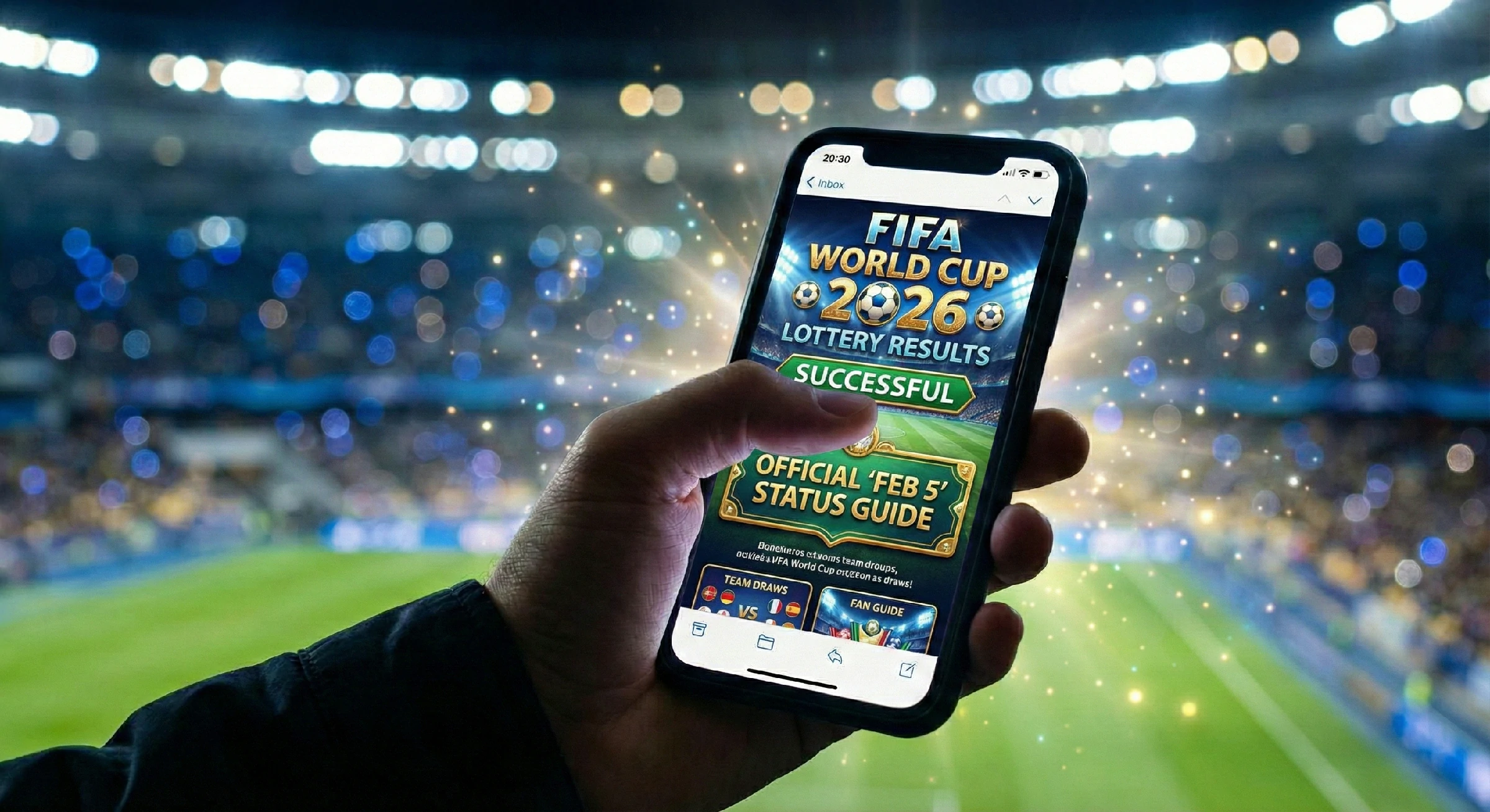 FIFA World Cup 2026 Lottery Results: Urgent “Feb 10” Status Update